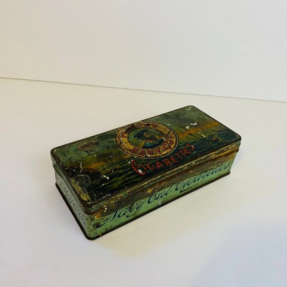 Vintage Players Cigarette Tin - Picture 1 of 4